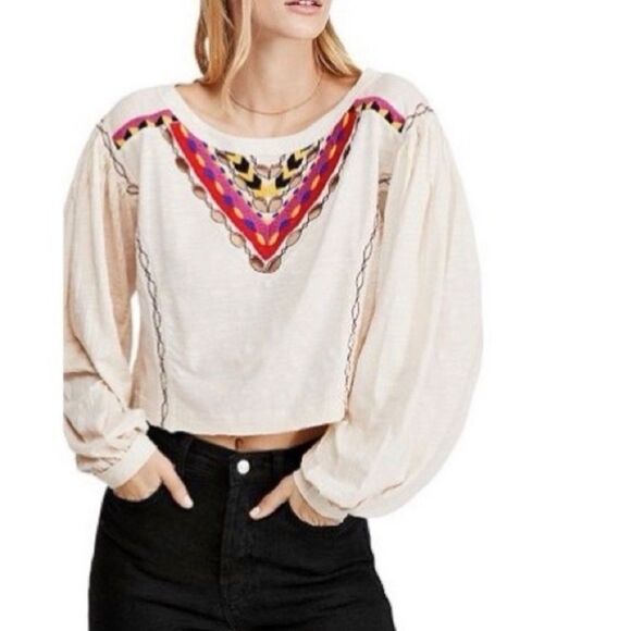 FREE PEOPLE • Hand Me Down Top - Picture 12 of 12